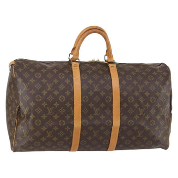 LOUIS VUITTON Monogram Keepall 55 Boston Bag M41424 LV Auth 149370