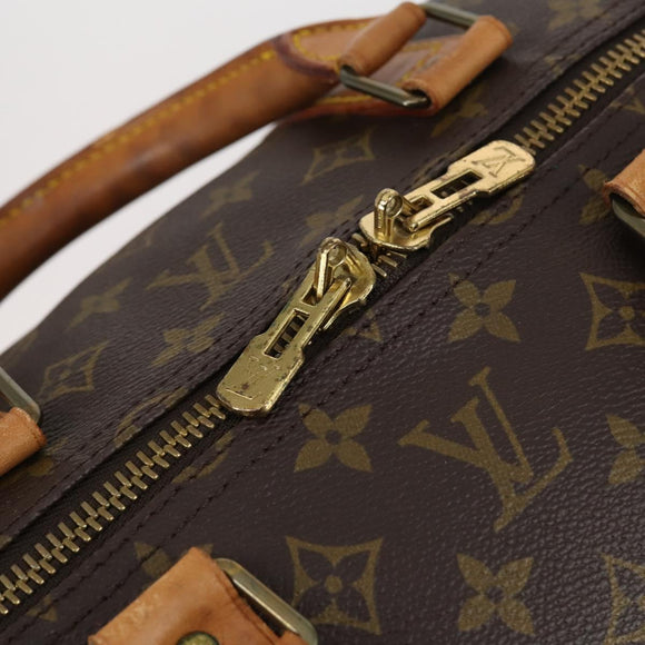 LOUIS VUITTON Monogram Keepall 55 Boston Bag M41424 LV Auth 149370