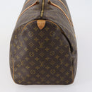 LOUIS VUITTON Monogram Keepall 55 Boston Bag M41424 LV Auth 149370-4