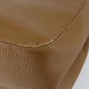 SAINT LAURENT Hand Bag Leather Brown Auth 149374-15