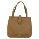 SAINT LAURENT Hand Bag Leather Brown Auth 149374-13