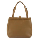 SAINT LAURENT Hand Bag Leather Brown Auth 149374-2