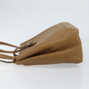 SAINT LAURENT Hand Bag Leather Brown Auth 149374-4