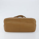 SAINT LAURENT Hand Bag Leather Brown Auth 149374-5