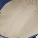 LOEWE Anagram Tote Bag Leather Blue Auth 149375-11