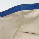 LOEWE Anagram Tote Bag Leather Blue Auth 149375-18