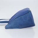 LOEWE Anagram Tote Bag Leather Blue Auth 149375-4