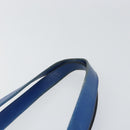 LOEWE Anagram Tote Bag Leather Blue Auth 149375-8