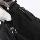 PRADA Shoulder Bag Nylon Black Silver Auth 149378-10