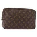LOUIS VUITTON Monogram Trousse Toilette 28 Clutch Bag M47522 LV Auth 149379-1