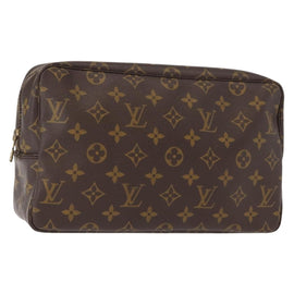LOUIS VUITTON Monogram Trousse Toilette 28 Clutch Bag M47522 LV Auth 149379