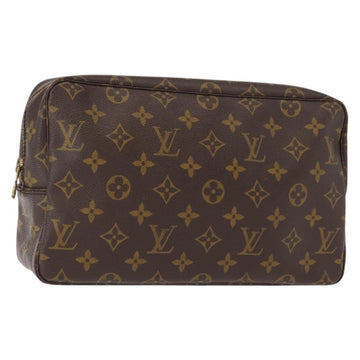 LOUIS VUITTON Monogram Trousse Toilette 28 Clutch Bag M47522 LV Auth 149379