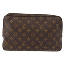 LOUIS VUITTON Monogram Trousse Toilette 28 Clutch Bag M47522 LV Auth 149379-2
