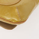 LOUIS VUITTON Monogram Vernis Thompson Street Bag Beige M91301 LV Auth 149383-16