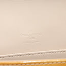 LOUIS VUITTON Monogram Vernis Thompson Street Bag Beige M91301 LV Auth 149383-18
