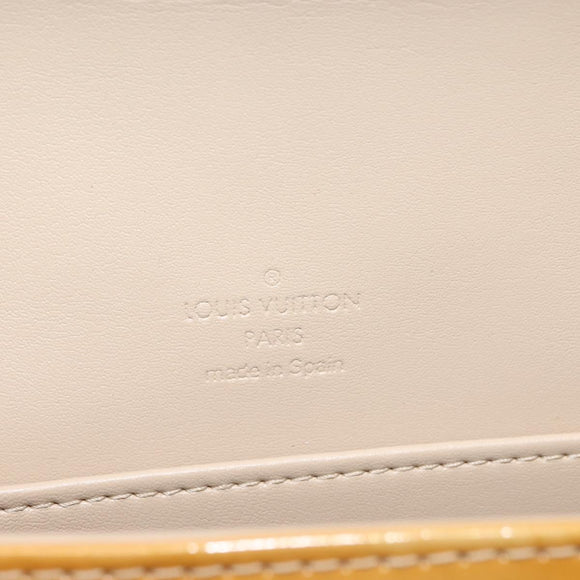 LOUIS VUITTON Monogram Vernis Thompson Street Bag Beige M91301 LV Auth 149383