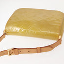 LOUIS VUITTON Monogram Vernis Thompson Street Bag Beige M91301 LV Auth 149383-6