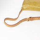 LOUIS VUITTON Monogram Vernis Thompson Street Bag Beige M91301 LV Auth 149383-7