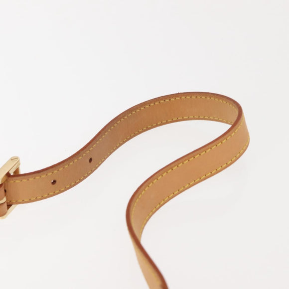 LOUIS VUITTON Monogram Vernis Thompson Street Bag Beige M91301 LV Auth 149383