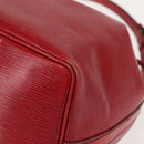 LOUIS VUITTON Epi Petit Noe Shoulder Bag Red M44107 LV Auth 149384-15