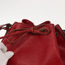 LOUIS VUITTON Epi Petit Noe Shoulder Bag Red M44107 LV Auth 149384-10