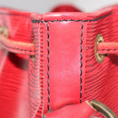 LOUIS VUITTON Epi Petit Noe Shoulder Bag Red M44107 LV Auth 149384-12