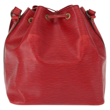LOUIS VUITTON Epi Petit Noe Shoulder Bag Red M44107 LV Auth 149384 - 0
