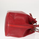 LOUIS VUITTON Epi Petit Noe Shoulder Bag Red M44107 LV Auth 149384-4