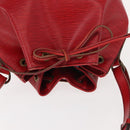 LOUIS VUITTON Epi Petit Noe Shoulder Bag Red M44107 LV Auth 149384-7