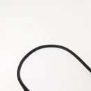 PRADA Shoulder Bag Leather Black Silver Auth 149386-8