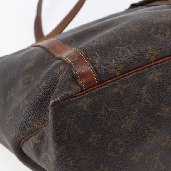 LOUIS VUITTON Monogram Sac Shopping Tote Bag M51108 LV Auth 149387