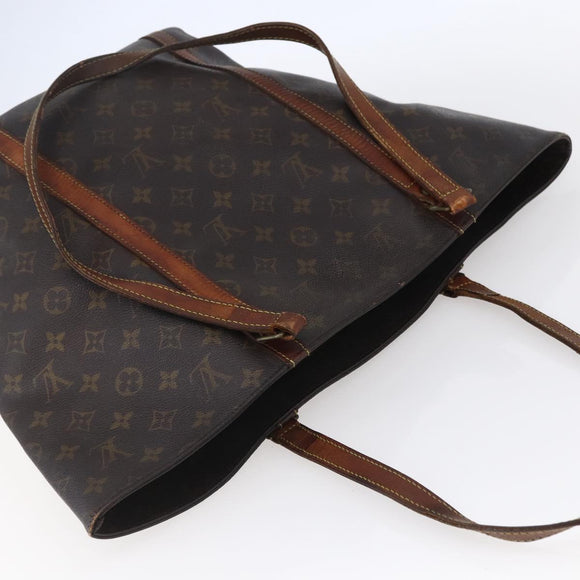 LOUIS VUITTON Monogram Sac Shopping Tote Bag M51108 LV Auth 149387