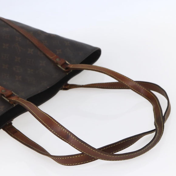 LOUIS VUITTON Monogram Sac Shopping Tote Bag M51108 LV Auth 149387