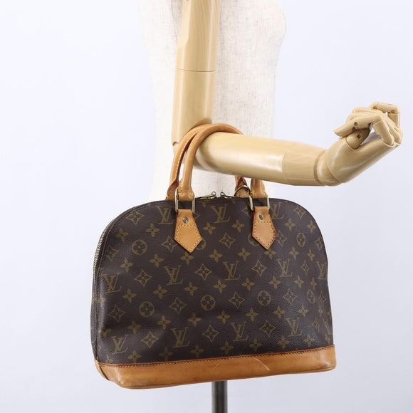 LOUIS VUITTON Monogram Alma Hand Bag M51130 LV Auth 149388