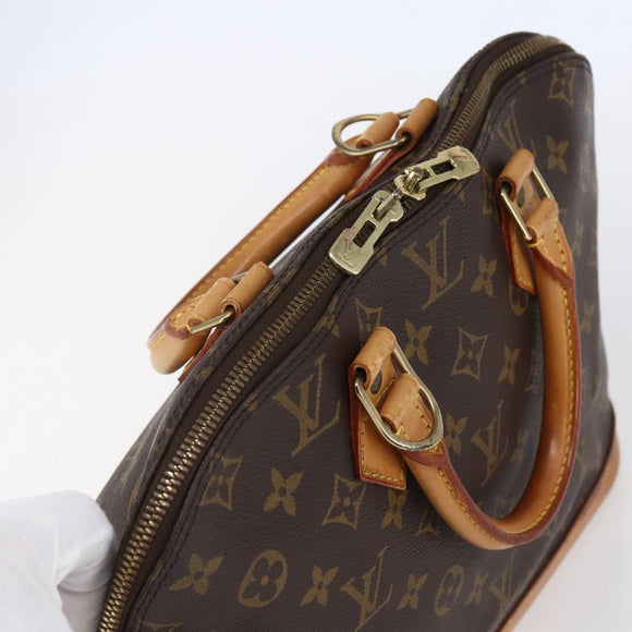 LOUIS VUITTON Monogram Alma Hand Bag M51130 LV Auth 149388