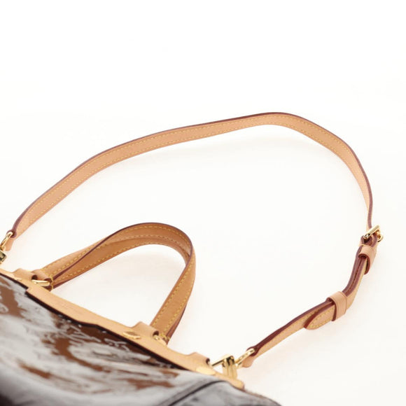 LOUIS VUITTON Vernis Blair MM Hand Bag 2way Amarante M91619 LV Auth 149390A