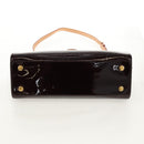 LOUIS VUITTON Vernis Blair MM Hand Bag 2way Amarante M91619 LV Auth 149390A-5