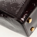 LOUIS VUITTON Vernis Blair MM Hand Bag 2way Amarante M91619 LV Auth 149390A-16