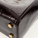 LOUIS VUITTON Vernis Blair MM Hand Bag 2way Amarante M91619 LV Auth 149390A-17