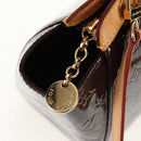 LOUIS VUITTON Vernis Blair MM Hand Bag 2way Amarante M91619 LV Auth 149390A-22