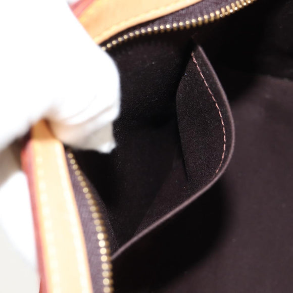 LOUIS VUITTON Vernis Blair MM Hand Bag 2way Amarante M91619 LV Auth 149390A