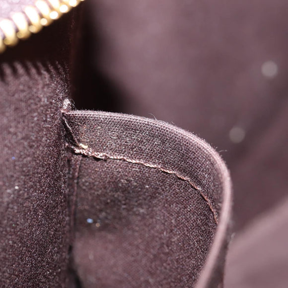 LOUIS VUITTON Vernis Blair MM Hand Bag 2way Amarante M91619 LV Auth 149390A