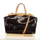 LOUIS VUITTON Vernis Blair MM Hand Bag 2way Amarante M91619 LV Auth 149390A-12