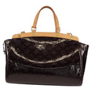 LOUIS VUITTON Vernis Blair MM Hand Bag 2way Amarante M91619 LV Auth 149390A-2