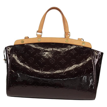 LOUIS VUITTON Vernis Blair MM Hand Bag 2way Amarante M91619 LV Auth 149390A - 0