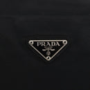 PRADA Shoulder Bag Nylon Black Silver Auth 149391-18