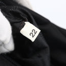 PRADA Shoulder Bag Nylon Black Silver Auth 149391-12