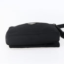 PRADA Shoulder Bag Nylon Black Silver Auth 149391-5