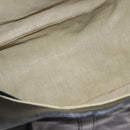 BVLGARI Chandra Hand Bag Leather Black Gold Auth 149392-11