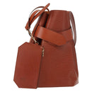 LOUIS VUITTON Epi Sac Depaule GM Shoulder Bag Brown M80193 LV Auth 149397-1